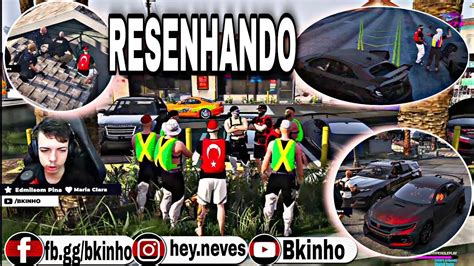 Bkinho GTA RP RESENHANDO EM AÇÃO DE RUA HYPE MELHOR CIDADE GTA