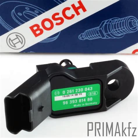 Bosch Capteur De Pression Collecteur D Admission Pour