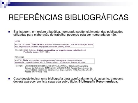 O Que é Bibliografia De Um Trabalho Escolar