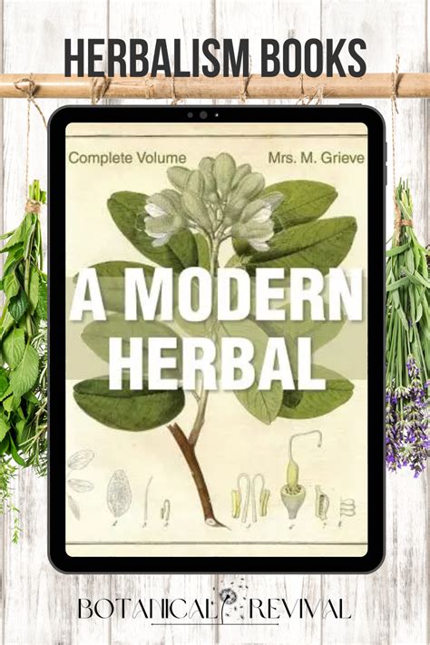 A Modern Herbal book cover Natural Healing Remedies, Beginner Books ...