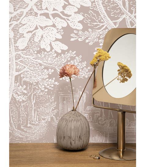 Engraved Landscapes Wallpaper Nude WP 762 KEK Amsterdam