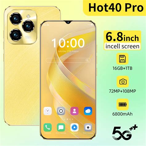 New Hot Pro Smartphone Hd Android Mobile Phone Unlocked G G Dual Sim Card Mah