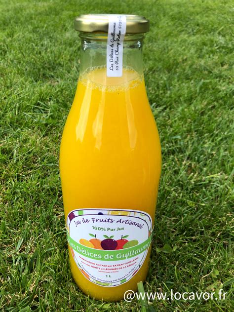 Jus Dorange 100 Pur Jus 1 L Les Délices De Guillaume Locavorfr