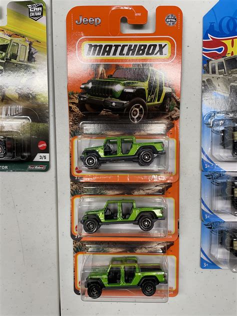 Toy Gladiators Completed My Hot Wheels Set Page Jeep Gladiator JT News Forum