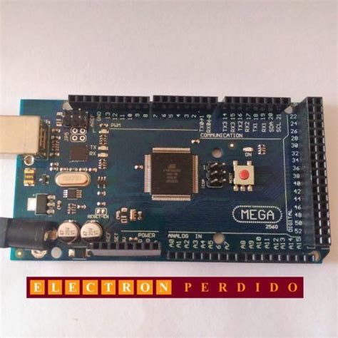 Arduino MEGA 2560 R3 CH340 Clon Ref 0048 Electronperdido