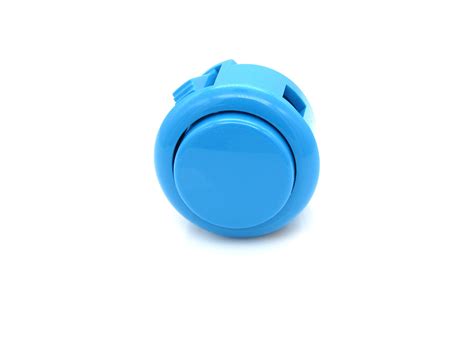 Sanwa OBSF 24mm Pushbutton Light Blue