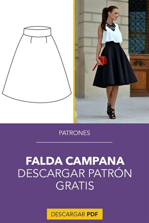 Comienza A Confeccionar Tu Propia Falda Campana Descargando Este Patr N