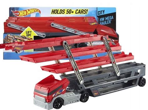 HOT WHEELS MEGA TRANSPORTER LAWETA Na Aut CKC Arena Pl