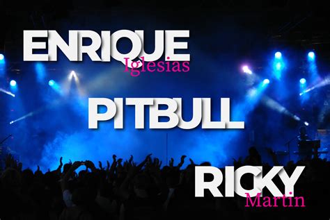 ENRIQUE IGLESIAS PITBULL AND RICKY MARTIN THE TRILOGY TOUR Vistana