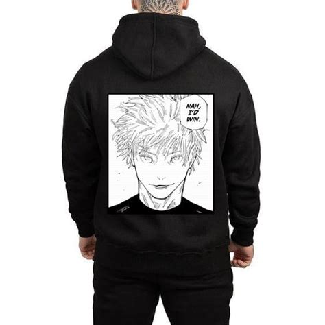 Unisex Hoodie Nah Id Win Stand Proud Anime Meme Hoodie For Men And