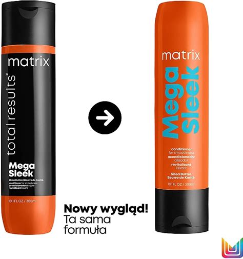 Matrix Total Results Mega Sleek Conditioner Smoothing Shea Butter Conditioner Makeup Uk