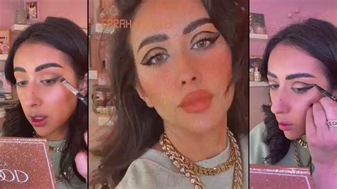 فرح الهادي تجربة ميك اب عهود العنزي خيااال💄 Youtube