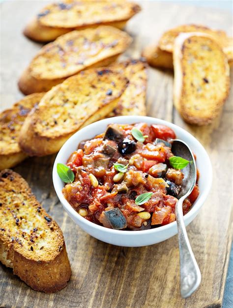 Roasted Eggplant Caponata The Vegan Atlas