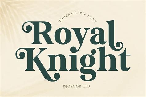 Royal Looking Font