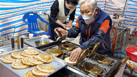 새벽 5시 출근하는 90세 할아버지 호떡 장인 하루 수천개 팔리는 56년 전통 한약재 호떡 90 Year Old