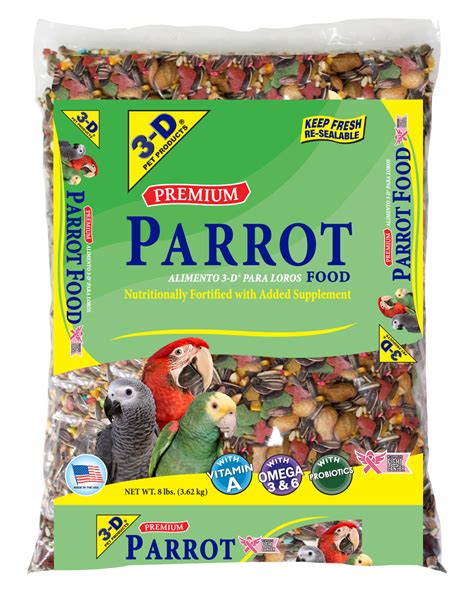 Parrot Food Pyramid