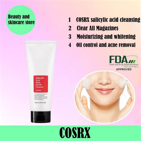 Hot Cosrx Salicylic Acid Cleanser Facial Foaming Facial Wash Moisturizing Oil Control And Acne