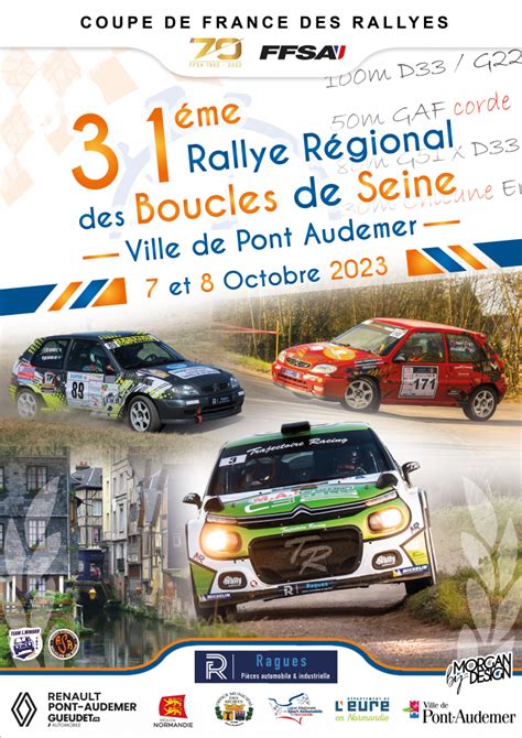 Rallye Des Boucles De Seine Ville De Pont Audemer Asa Des Boucles De