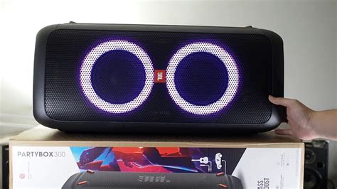 Jbl Partybox Unboxing Sound Test Impressive Sound Youtube