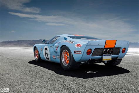 Photo Of The Day Gulf Liveried Ford Gt40 Gtspirit