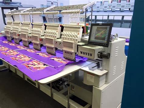 Wonyo Head Embroidery Machine Colors Dahao System China