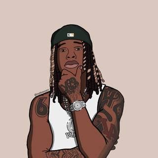 King Von Wallpaper Cartoon / Rapper King Von Killed Outside Atlanta ...