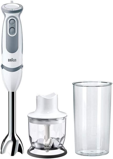 Braun Minipimer MultiQuick 5 Vario MQ5220WH Frullatore Ad Immersione