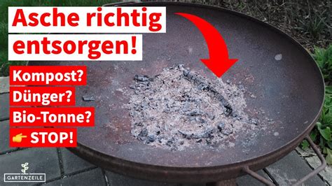 Asche Von Feuertonne Und Grill Richtig Entsorgen Kann Man Sie Als