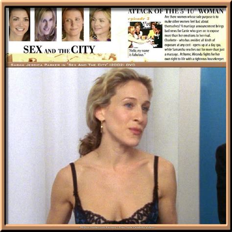 Actress Sarah Jessica Parker See Thru And Naked In Sex And The City Mr Skin FREE Nude