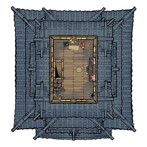 The Japanese Castle Battle Maps By 2 Minute Tabletop Japanese Castle