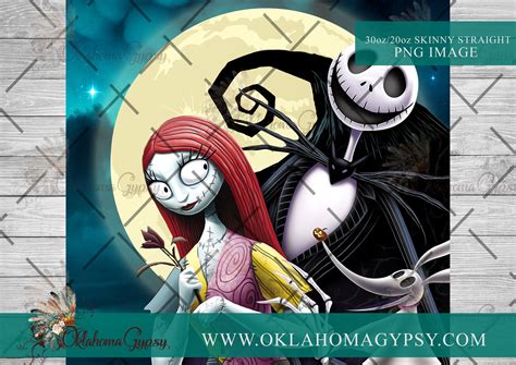 Jack, Sally & Zero Inspired Digital File Wraps – Oklahoma Gypsy Designs