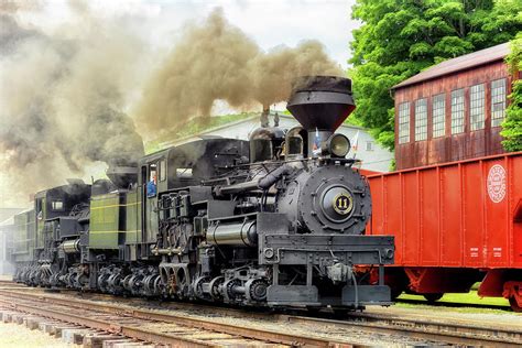 Cass Scenic Railroad Shay Locomotive No 11 Parade Of Steam