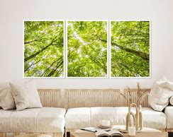 Quadros Decorativos Árvores Floresta Natureza Elo7