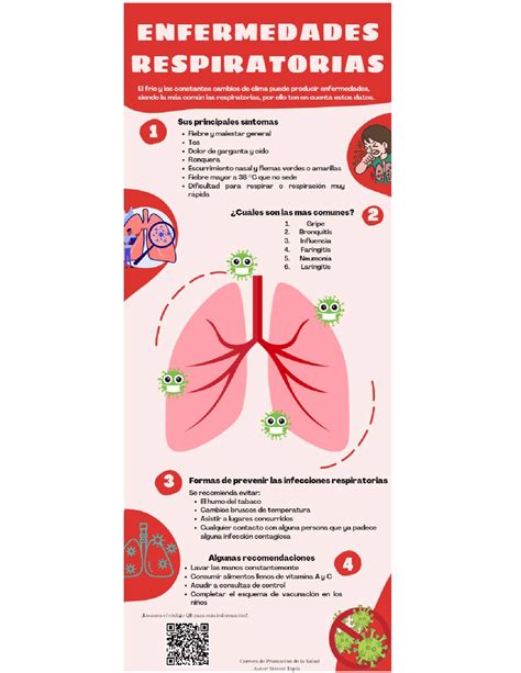 Infografía sobre las enfermedades respiratorias Apuntes de