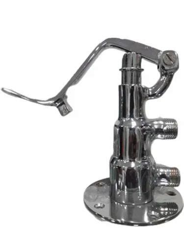 Silver Traditional Foot Operated Tap For Bathroom Fitting At Rs 1810