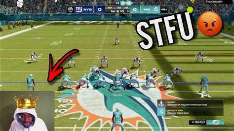 The King Of Madden Makes His Debut On Madden And Exposes Trash