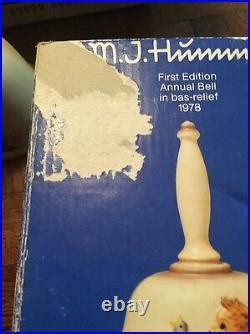 Mj Hummel Bell Goebel First Edition Annual Bell With Box Serial