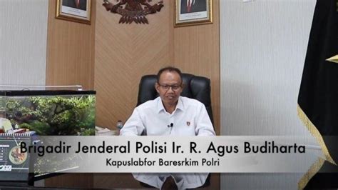 Profil Brigjen Agus Budiharta Kapuslabfor Bareskrim Polri Yang Ditahan