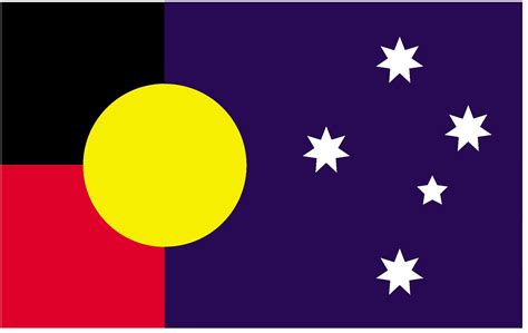 Australian Flag Proposal Neville Cowland And Judith North Flag 1997 Australia Flag