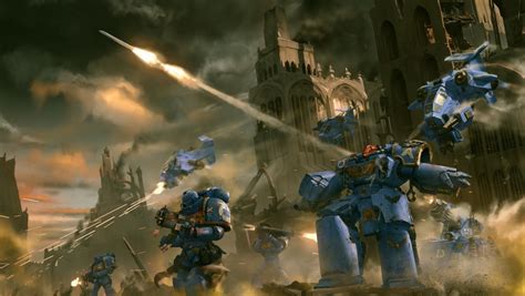 Wallpaper Warhammer 40 000 Ultramarines Screenshot Mecha Computer