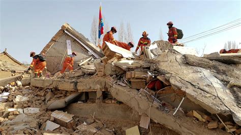 Korban Tewas Akibat Gempa Di Gansu China Bertambah Jadi 149 Orang