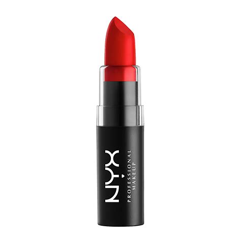 NYX Matte Lipstick, Perfect Red - Shop Lips at H-E-B