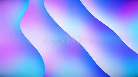 Abstract Live Animation Of Embossed Surface In Holographic Colours