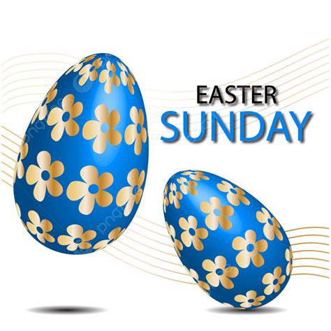 Happy Easter Egg Vector Hd Images Happy Easter Day Blue Eggs Design