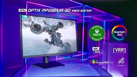 MSI Unveils New MPG Optix MPG321UR QD Xbox Edition Gaming Monitor