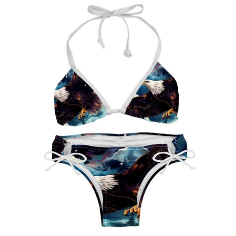 Starry Bird Detachable Sponge Adjustable Strap Bikini Set Two Pack Swim Suits For Versatile