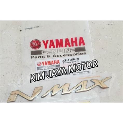 Jual Emblem Logo Yamaha Nmax Gold Asli Yamaha Yamaha Genuine Parts