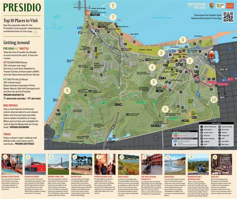 Presidio of San Francisco Map - Ontheworldmap.com