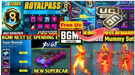 A8 Royal Pass 1 To 100 Rp Reward Next Upcoming Lamborghini Skins