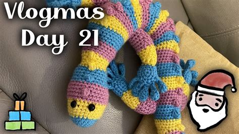 Blue Heart Crochet Vlogmas 2022 Day 21 A Surprise T Youtube